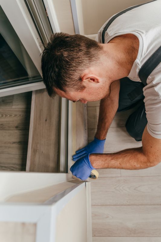 Close-up of Sealant Application