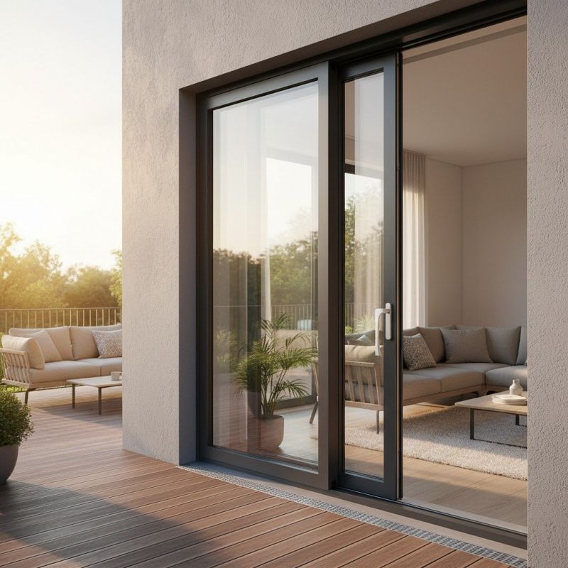 Wood Sliding Door Installation in Olathe, KS