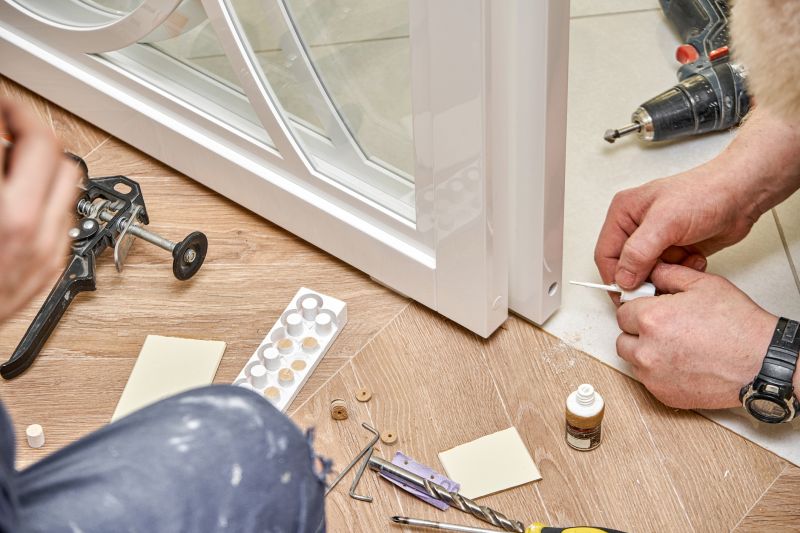 Wood Sliding Door Installation in Raleigh, NC
